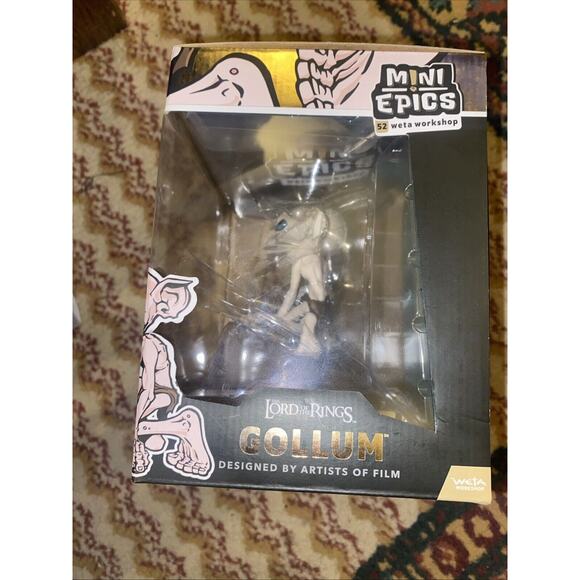 Weta Workshop Mini Epics GOLLUM w/Rabbits SDCC #19 Lord Of The Rings - Picture 3 of 7